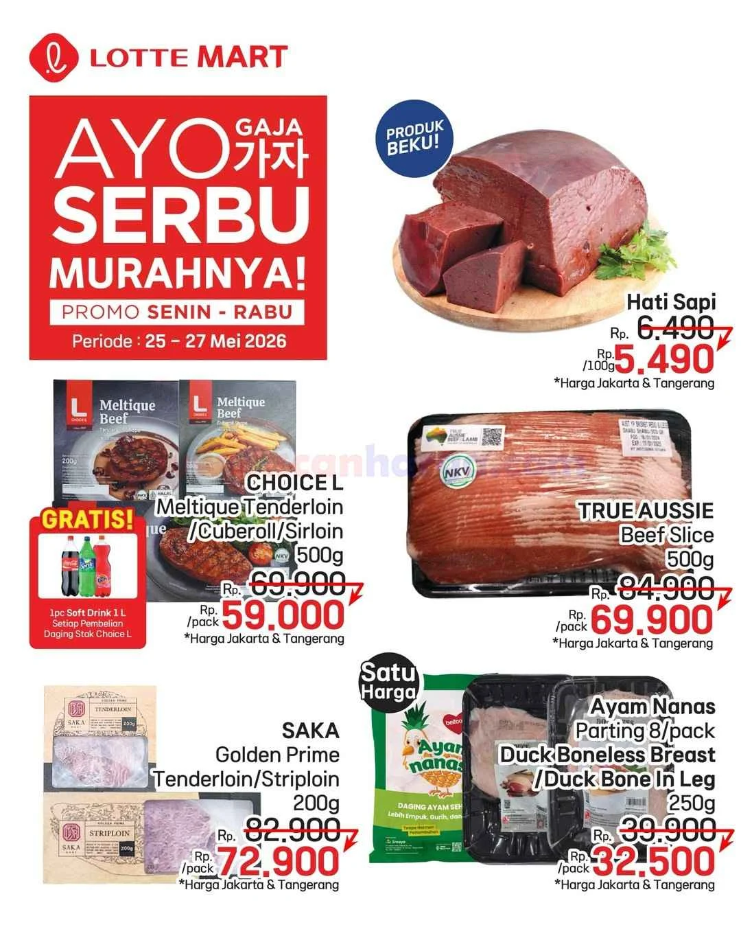 Lottemart Serbu: Promo Weekday 25-27 Mei 2026 Hemat!