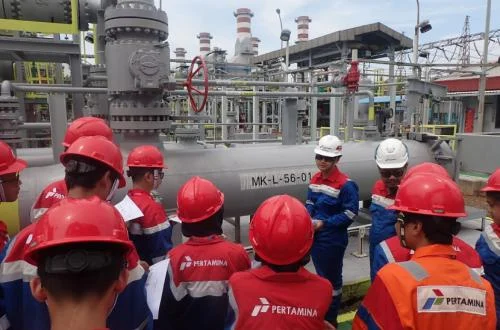 Mahasiswa Kunjungi Fasilitas PHE ONWJ, Pelajari Desain Pipa Migas