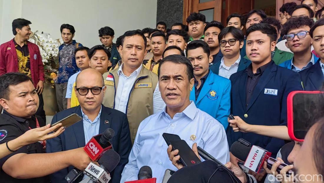 Mentan Amran Bahas Pertanian & Korupsi dengan BEM Se-Indonesia