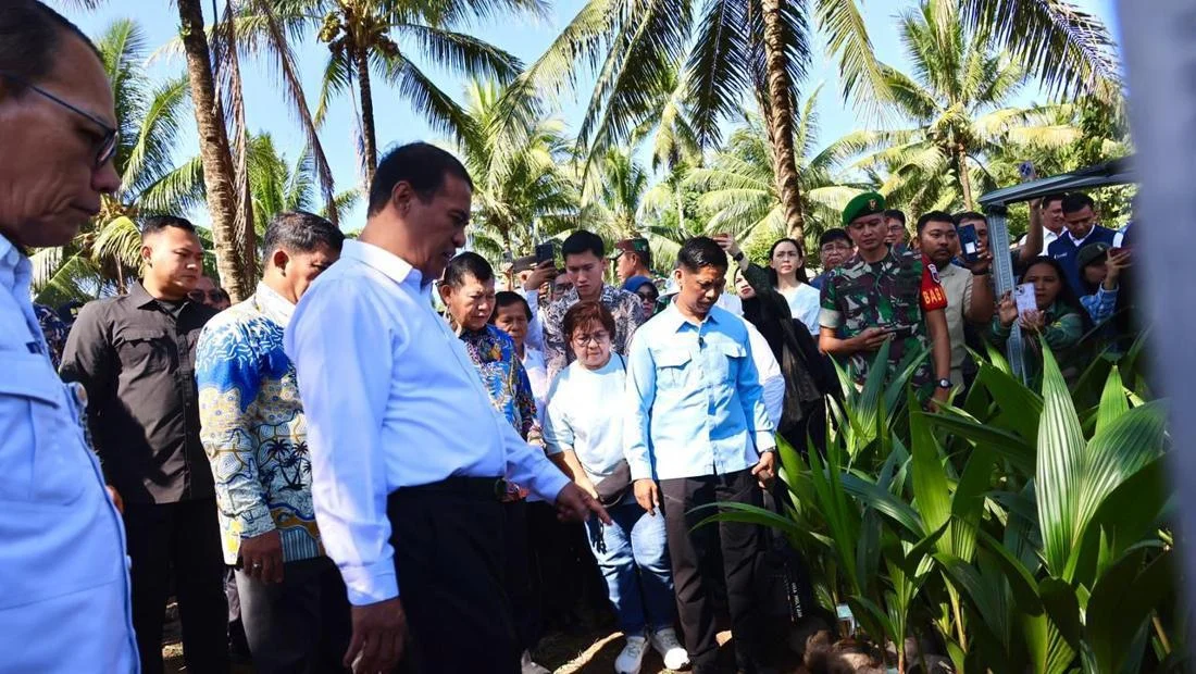 Mentan Sidak Manado, Temukan Bibit Kelapa Tak Layak & Data Fiktif