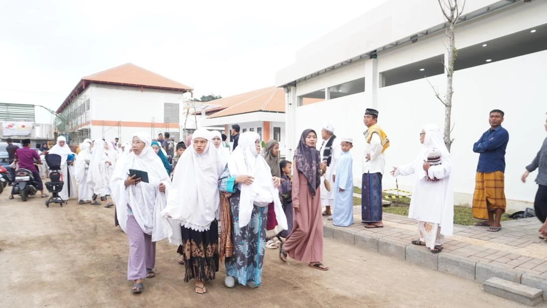 Nindya Karya: Masjid Proyek Sekolah Rakyat Kediri Jadi Pusat Ibadah Iduladha