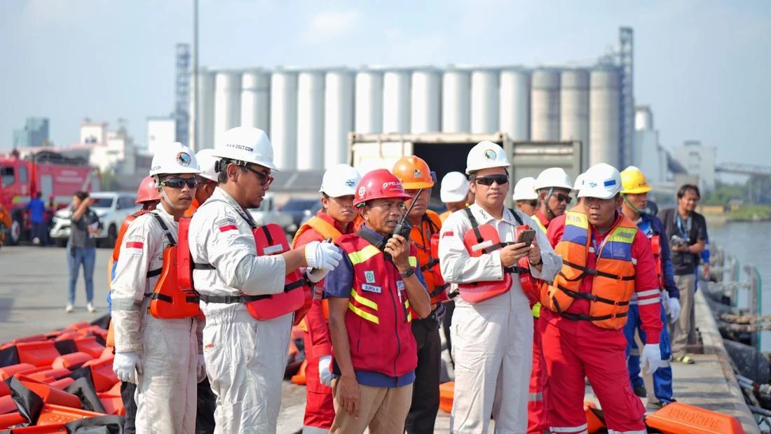 Pelabuhan Tanjung Priok Uji Kesiapan Tangani Krisis Terintegrasi