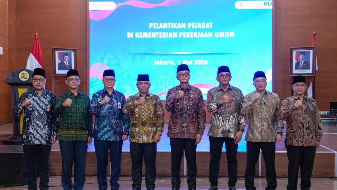 Pelantikan Pejabat Eselon I Penguat Kelembagaan Kementerian PUPR