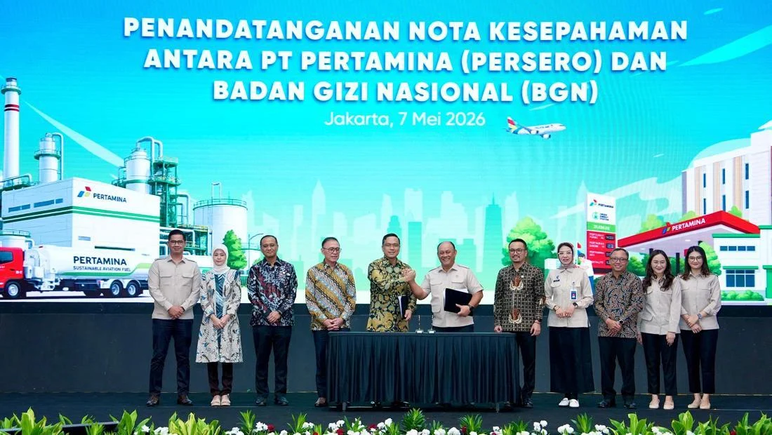 Pertamina & BGN Olah Minyak Jelantah Jadi Avtur Ramah Lingkungan