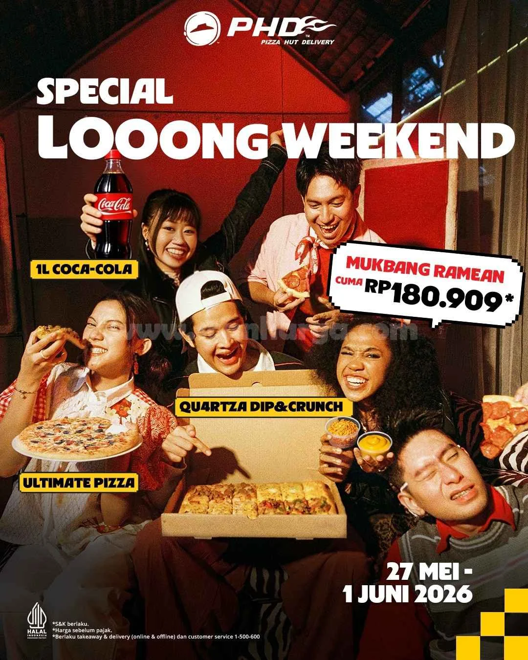 PHD Tawarkan Paket Hemat Mukbang Ramean Rp 180 Ribu di Long Weekend