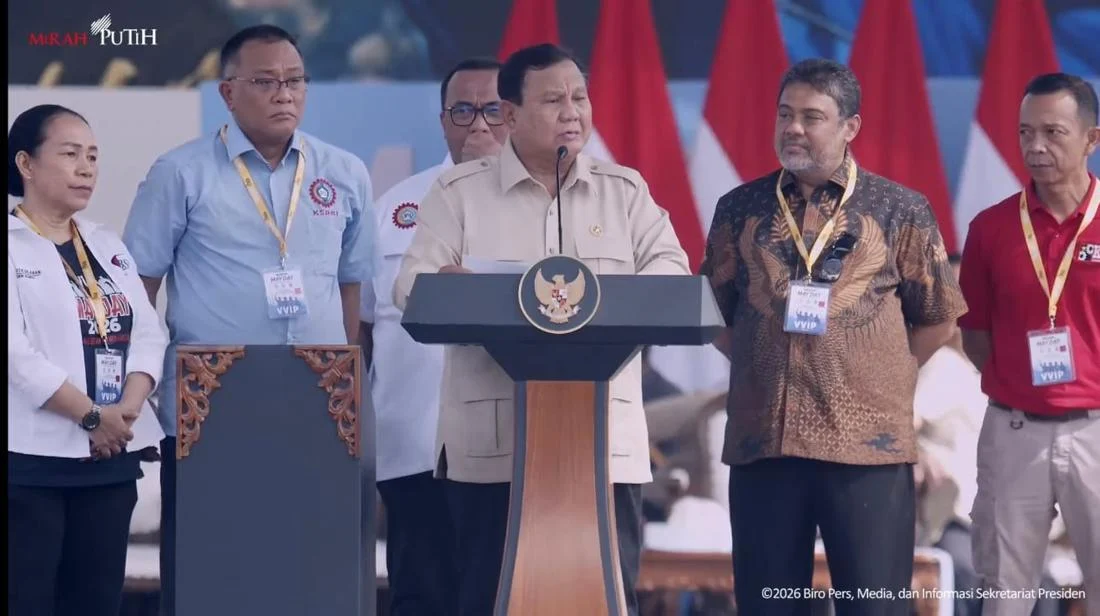Prabowo: Indonesia Kaya SDA, Lahan Ilegal Diambil Alih Negara