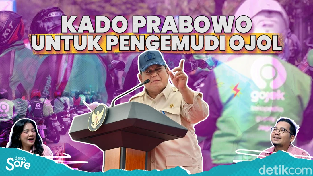 Prabowo Turunkan Potongan Ojol, Ini Perpresnya