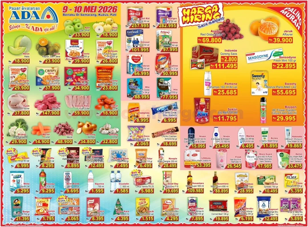 Promo ADA Swalayan: Diskon Spesial 9-10 Mei 2026