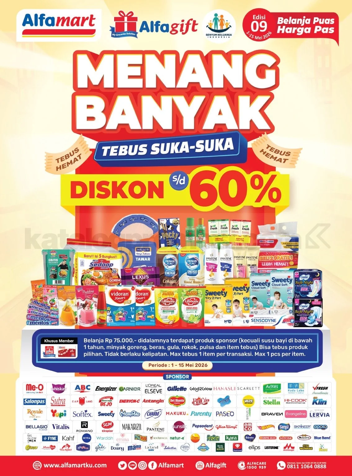 Promo Alfamart 1-15 Mei 2026: Belanja Hemat & Cuan di Rumah