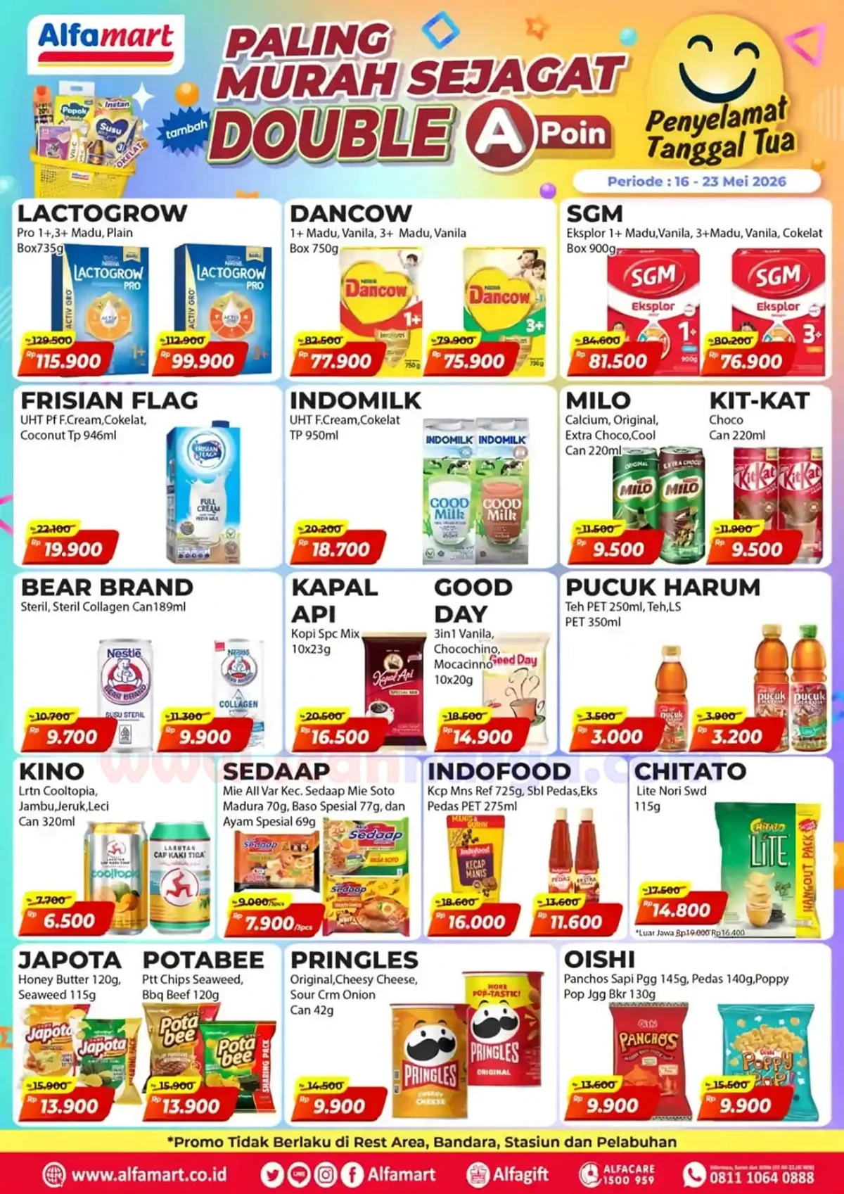 Promo Alfamart: Banjir Diskon Paling Murah Sejagat 16-23 Mei