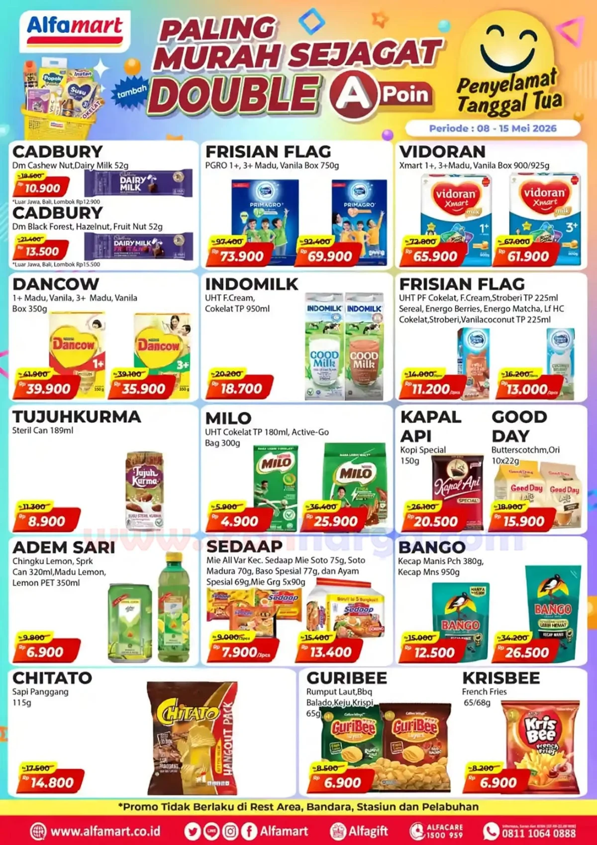 Promo Alfamart: Cokelat Cadbury Murah 8-15 Mei 2026