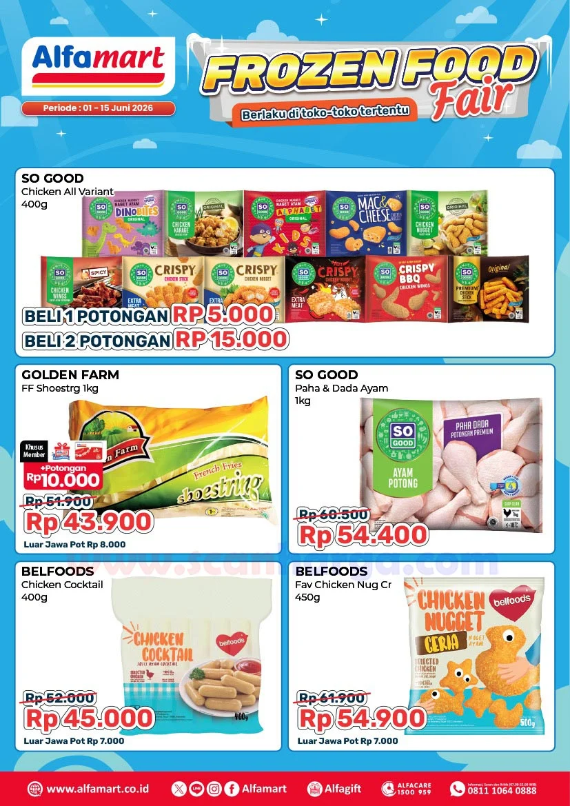 Promo Alfamart: Hemat Belanja Frozen Food Juni 2026