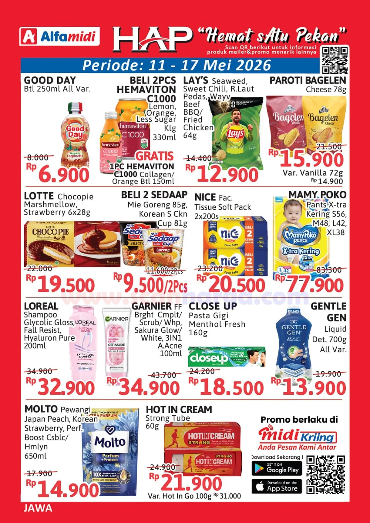 Promo Alfamidi HAP 11-17 Mei 2026: Hemat Kebutuhan Mingguan Anda