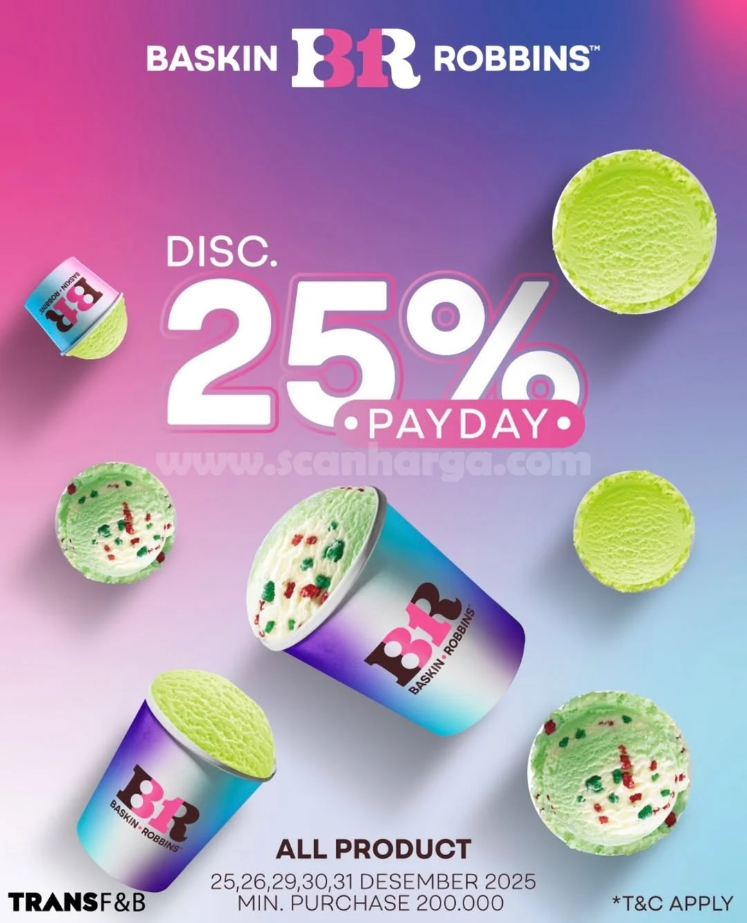 Promo Baskin Robbins: Gratis Topping di Double Date 5.5