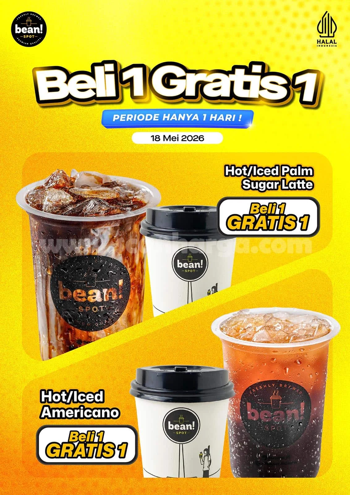 Promo Beanspot: Beli 1 Gratis 1 Hanya 1 Hari!