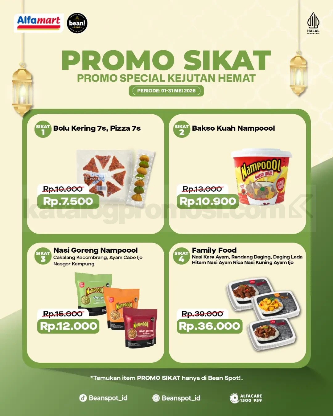 Promo BeanSpot: Jajan Hemat Menu Pilihan Mulai Rp 7.500 Mei 2026