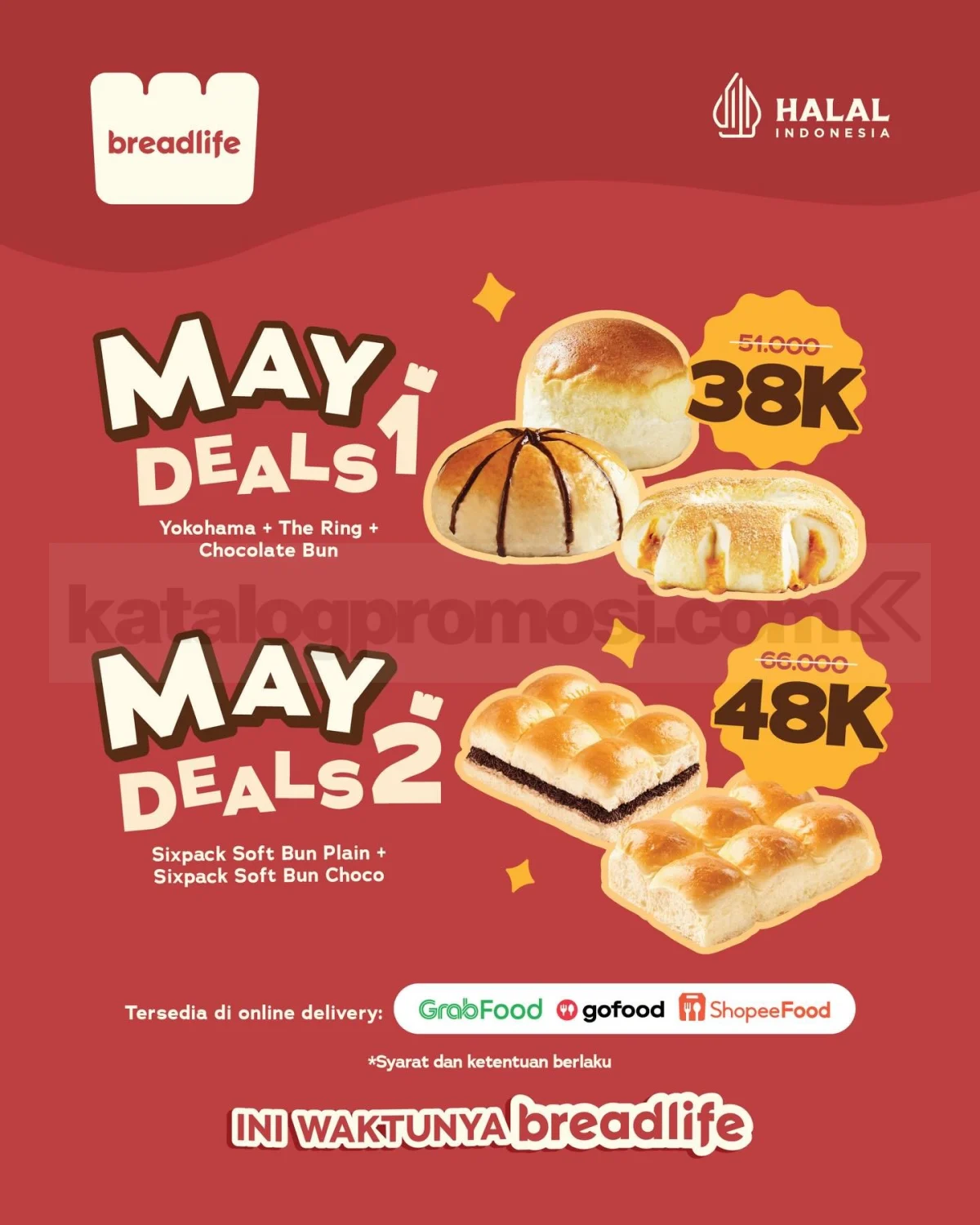 Promo Breadlife Mei 2026: Roti Hemat Diskon Hingga 27%
