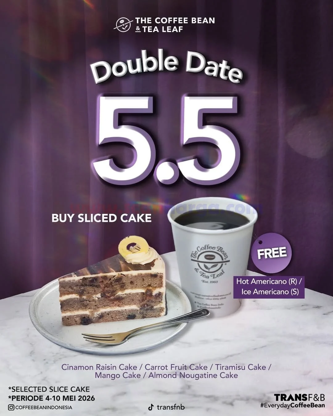 Promo Coffee Bean 5.5: Beli 1 Gratis 1 untuk Maniskan Momen