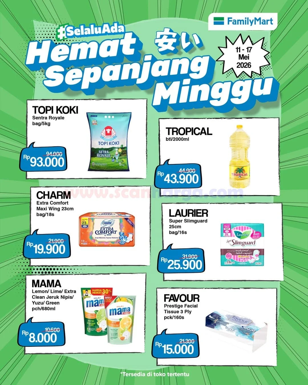 Promo FamilyMart Hemat Banget: 11-17 Mei 2026