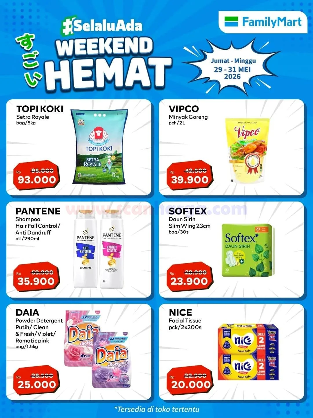 Promo FamilyMart JSM Akhir Mei 2026: Belanja Hemat Akhir Pekan