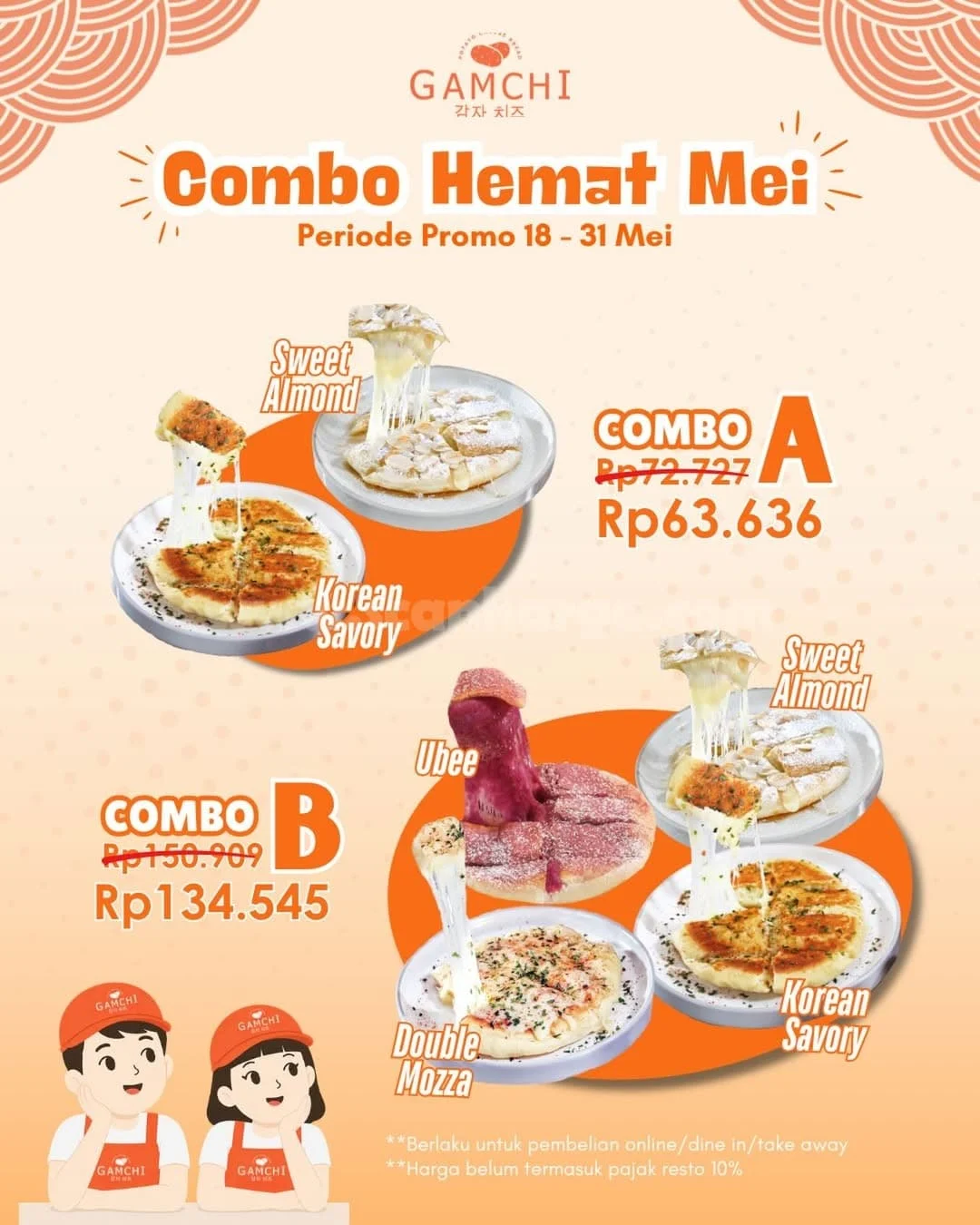 Promo Gamchi Combo Hemat: Nikmati Citarasa Nagih Mulai Rp 63.636