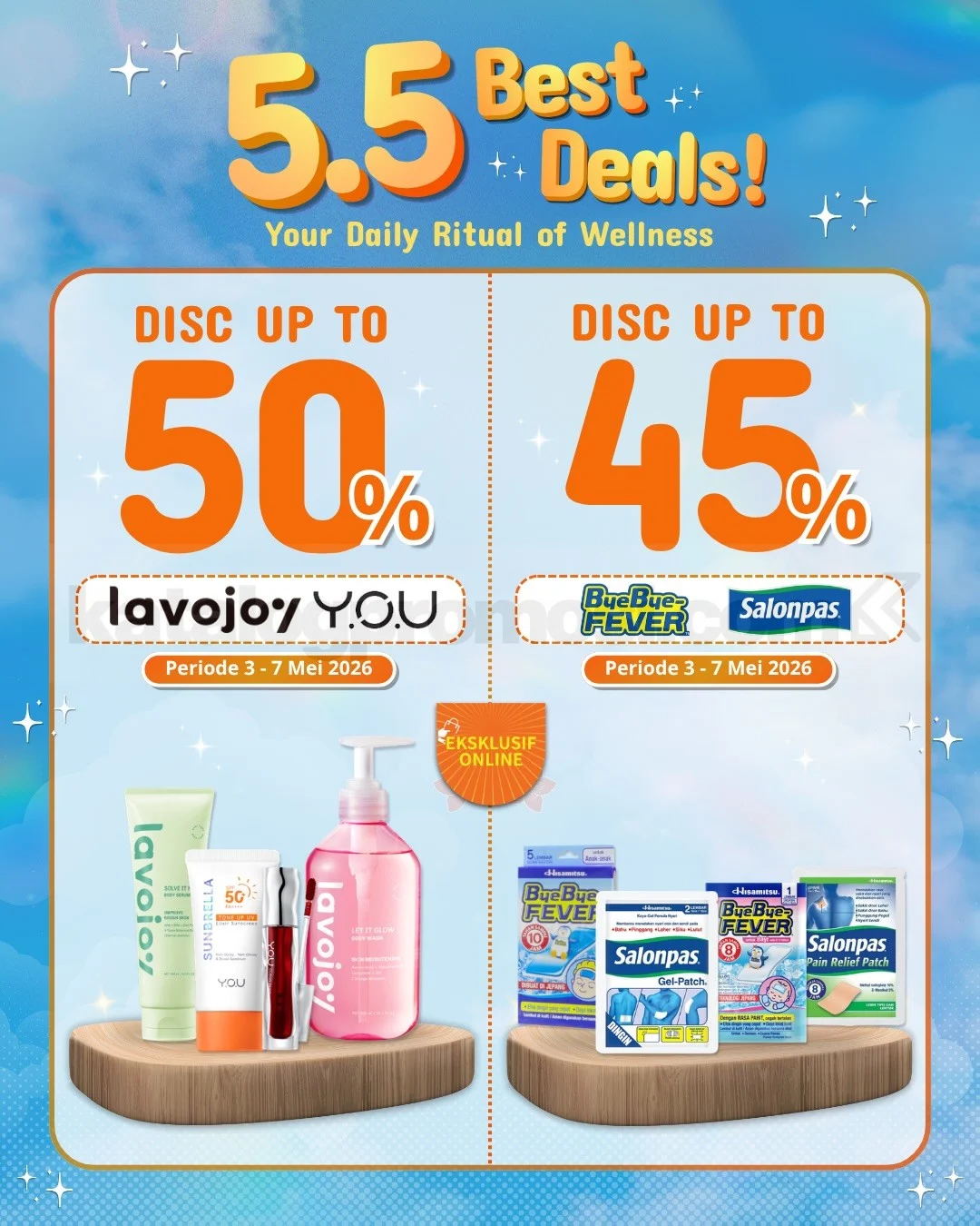 Promo Guardian 5.5 Best Deals: Diskon Besar & Hadiah Menarik!