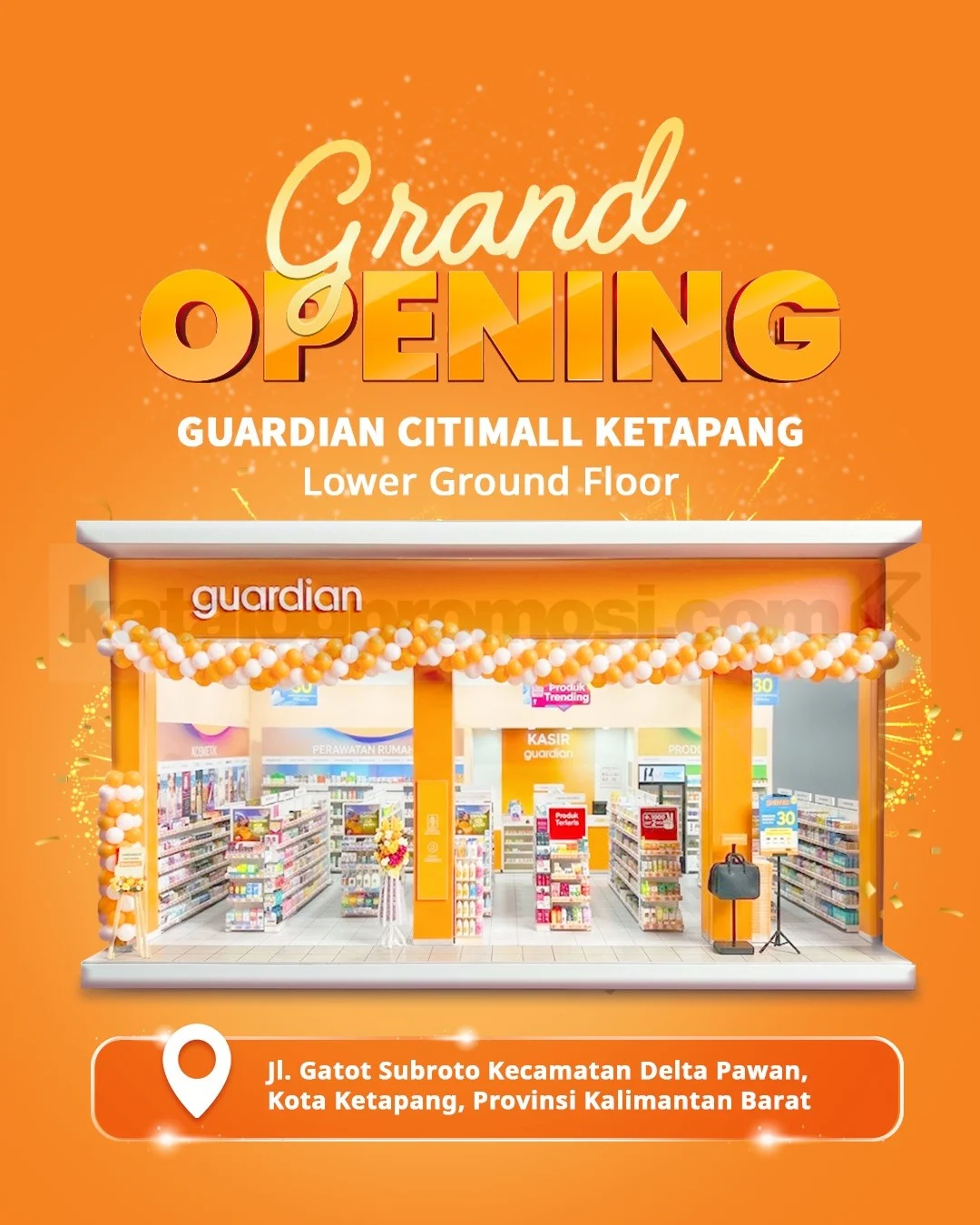 Promo Guardian Citimall Ketapang: Voucher Rp25.000 & Tote Bag Eksklusif!