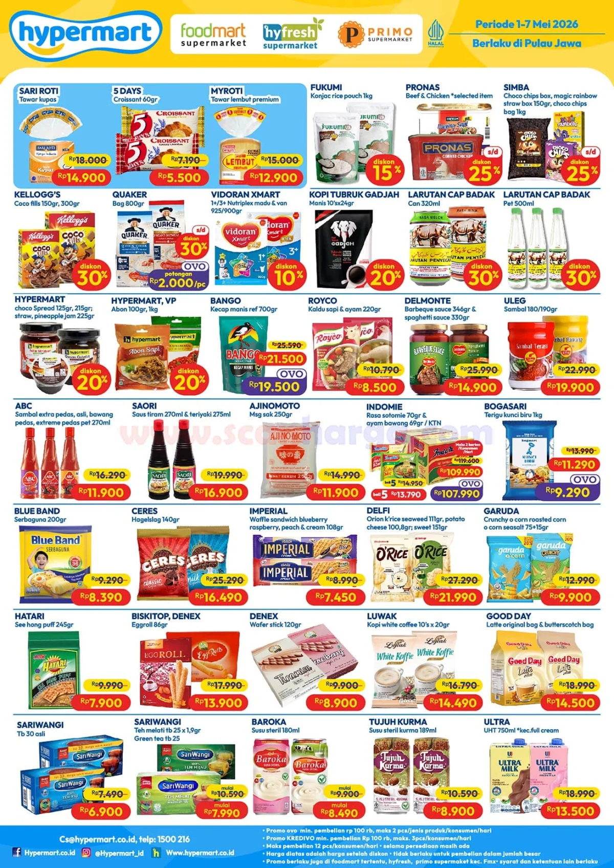 Promo Hypermart Weekday 5-7 Mei 2026: Diskon Menggiurkan!