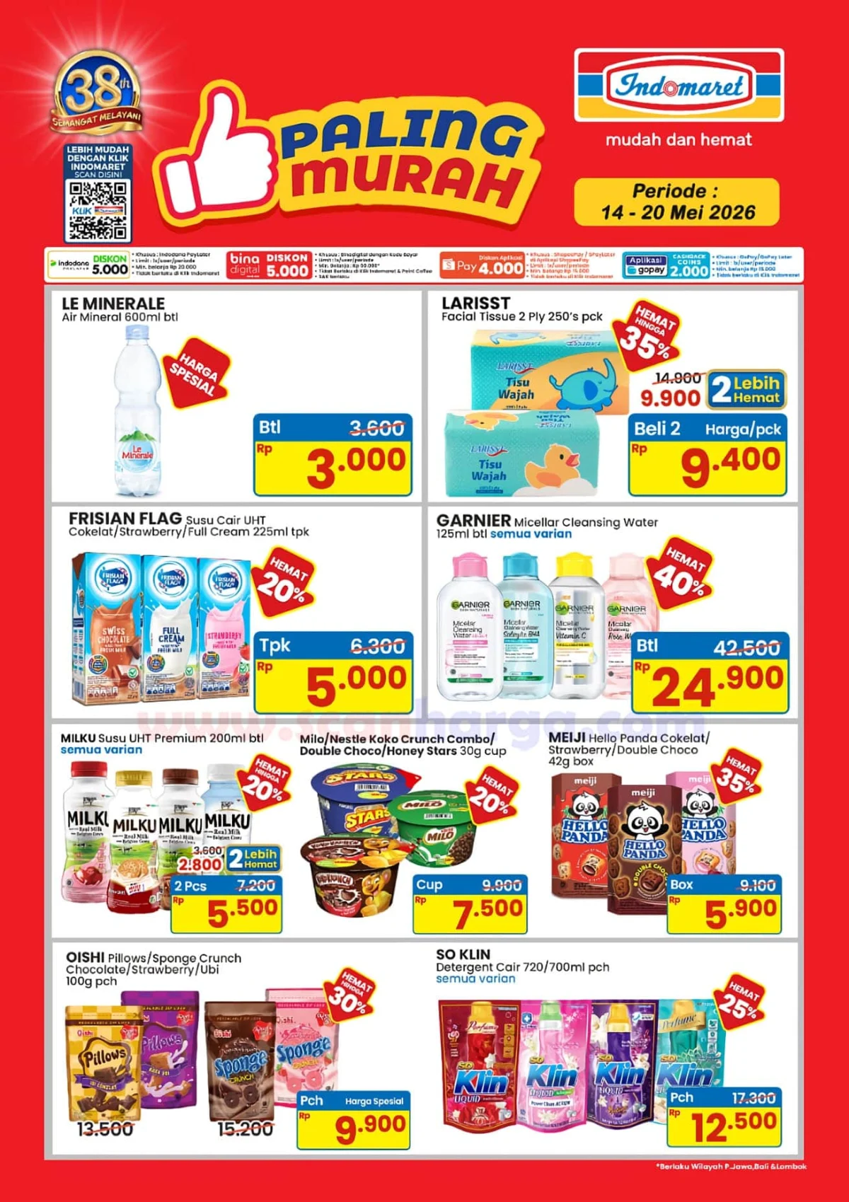 Promo Indomaret 14-20 Mei 2026: Belanja Hemat Kebutuhan Mingguan