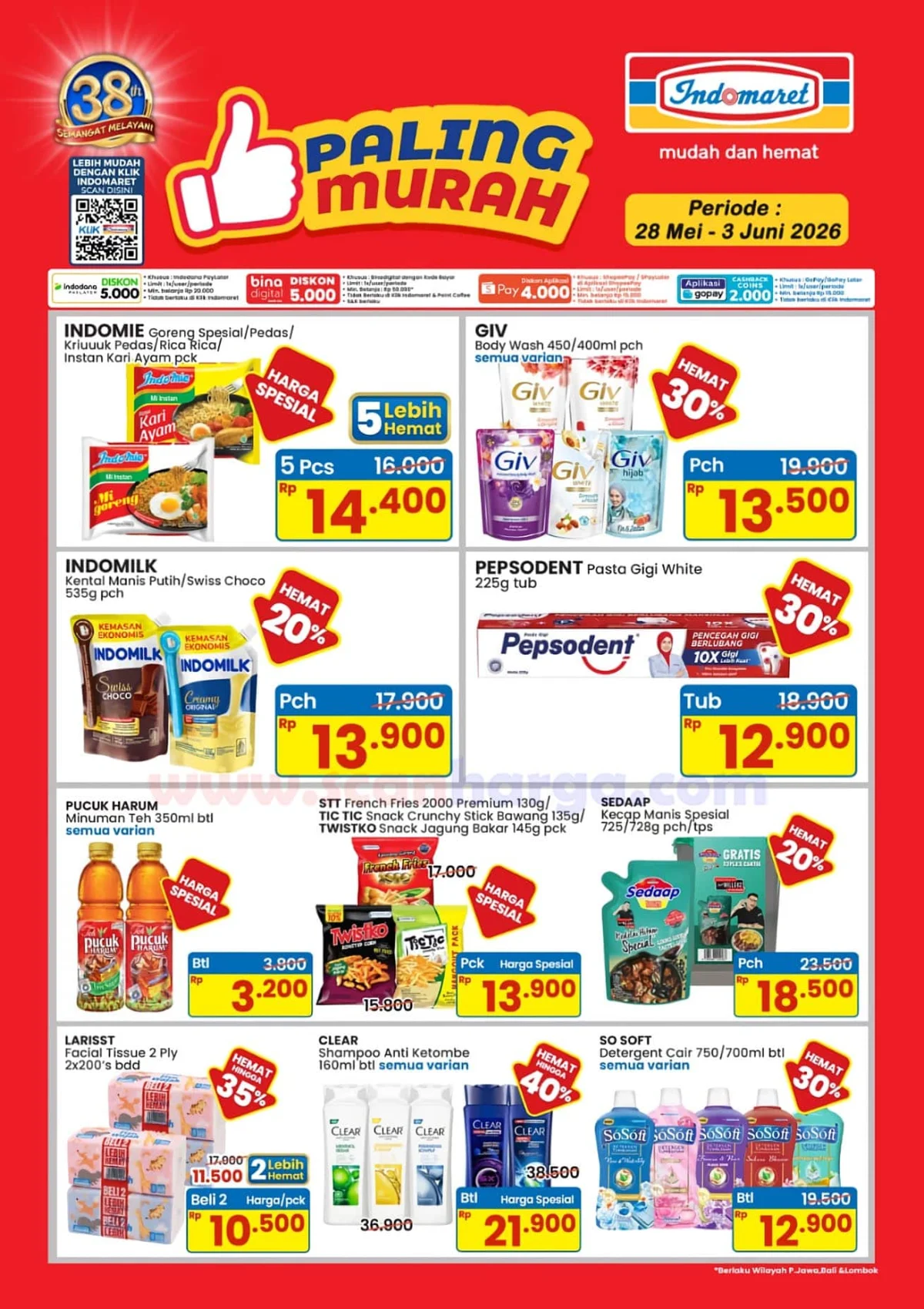 Promo Indomaret 28 Mei - 3 Juni 2026: Banjir Diskon Kebutuhan Mingguan