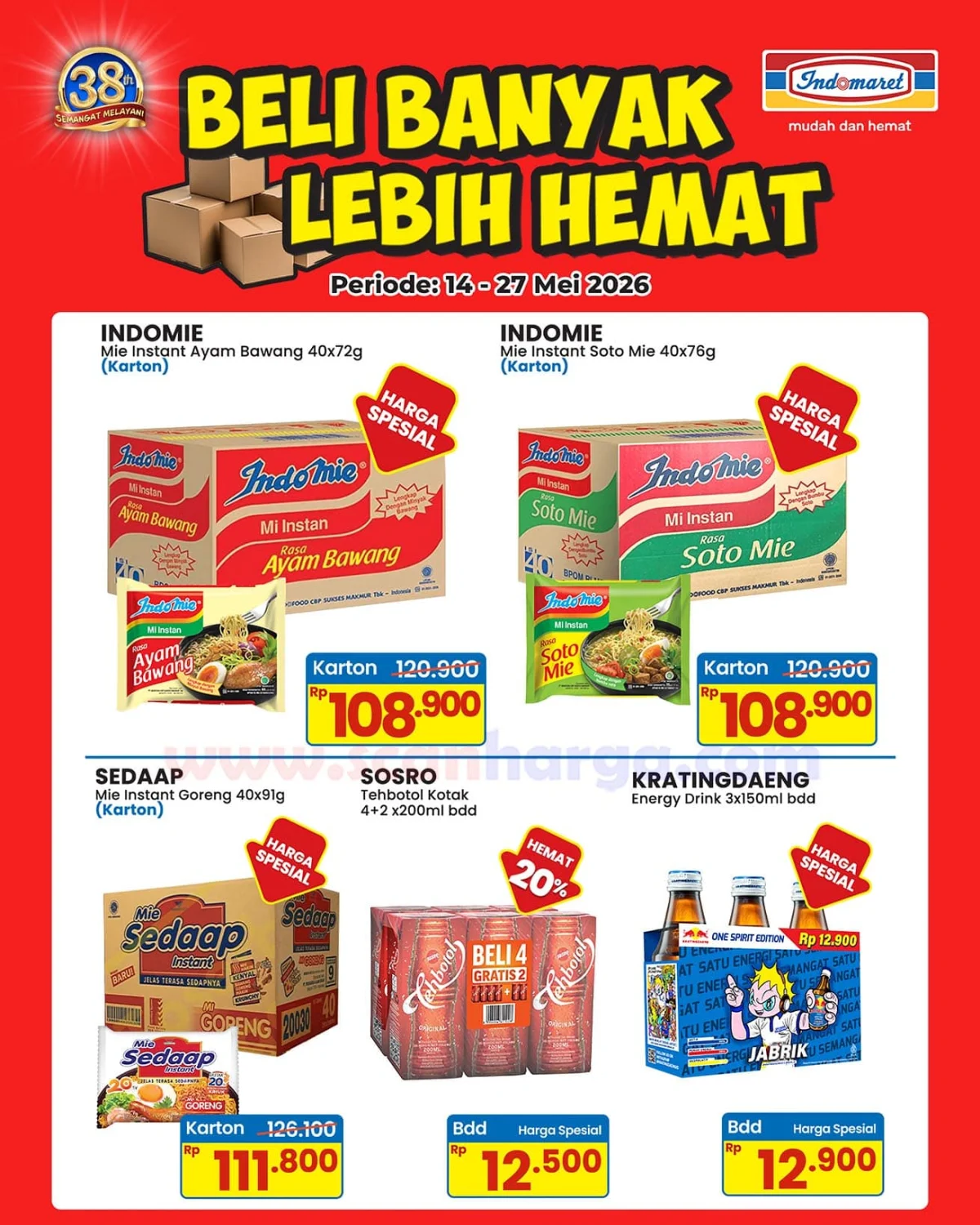 Promo Indomaret: Belanja Hemat 14-27 Mei 2026