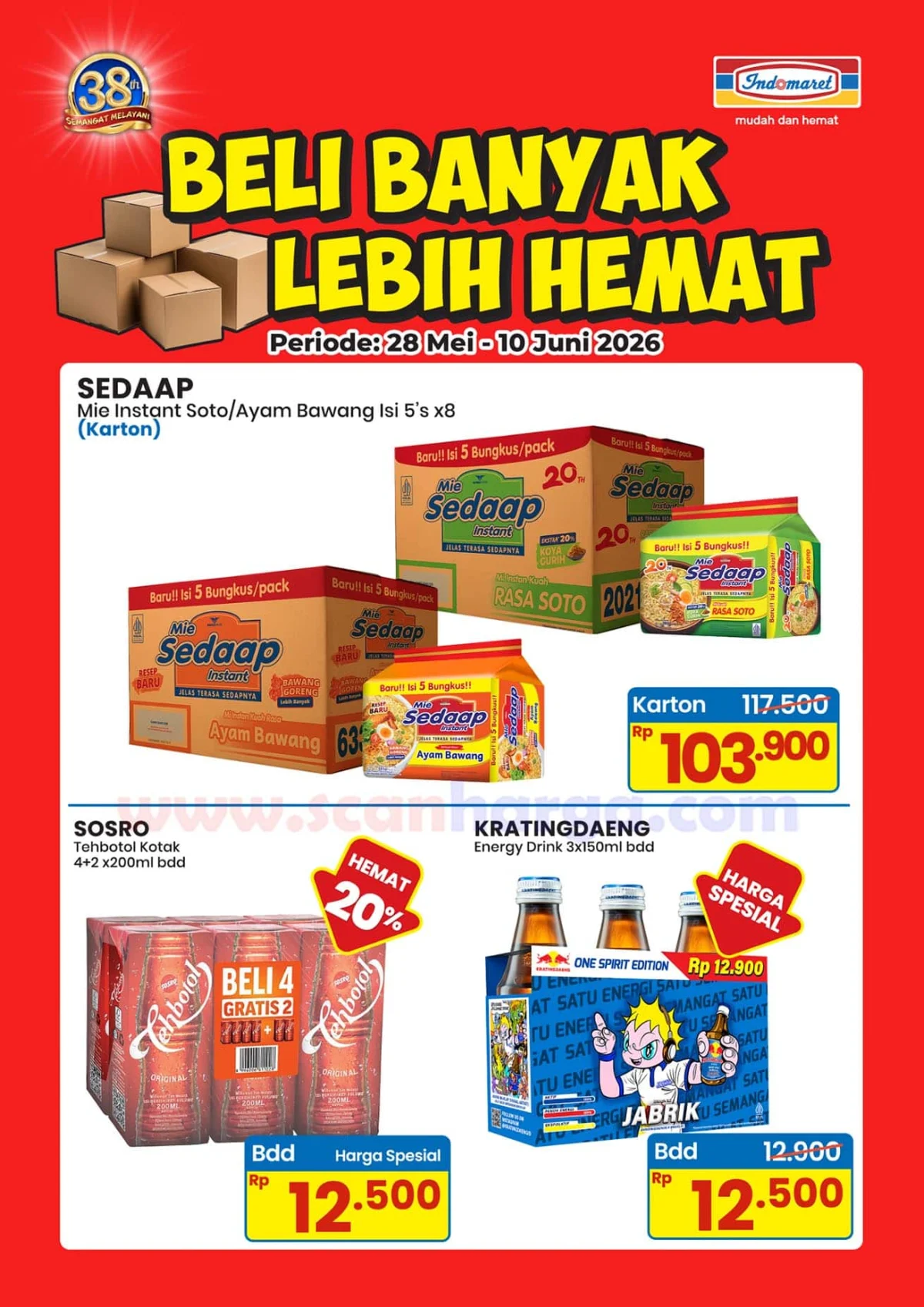 Promo Indomaret: Beli Banyak Lebih Hemat 28 Mei - 10 Juni 2026