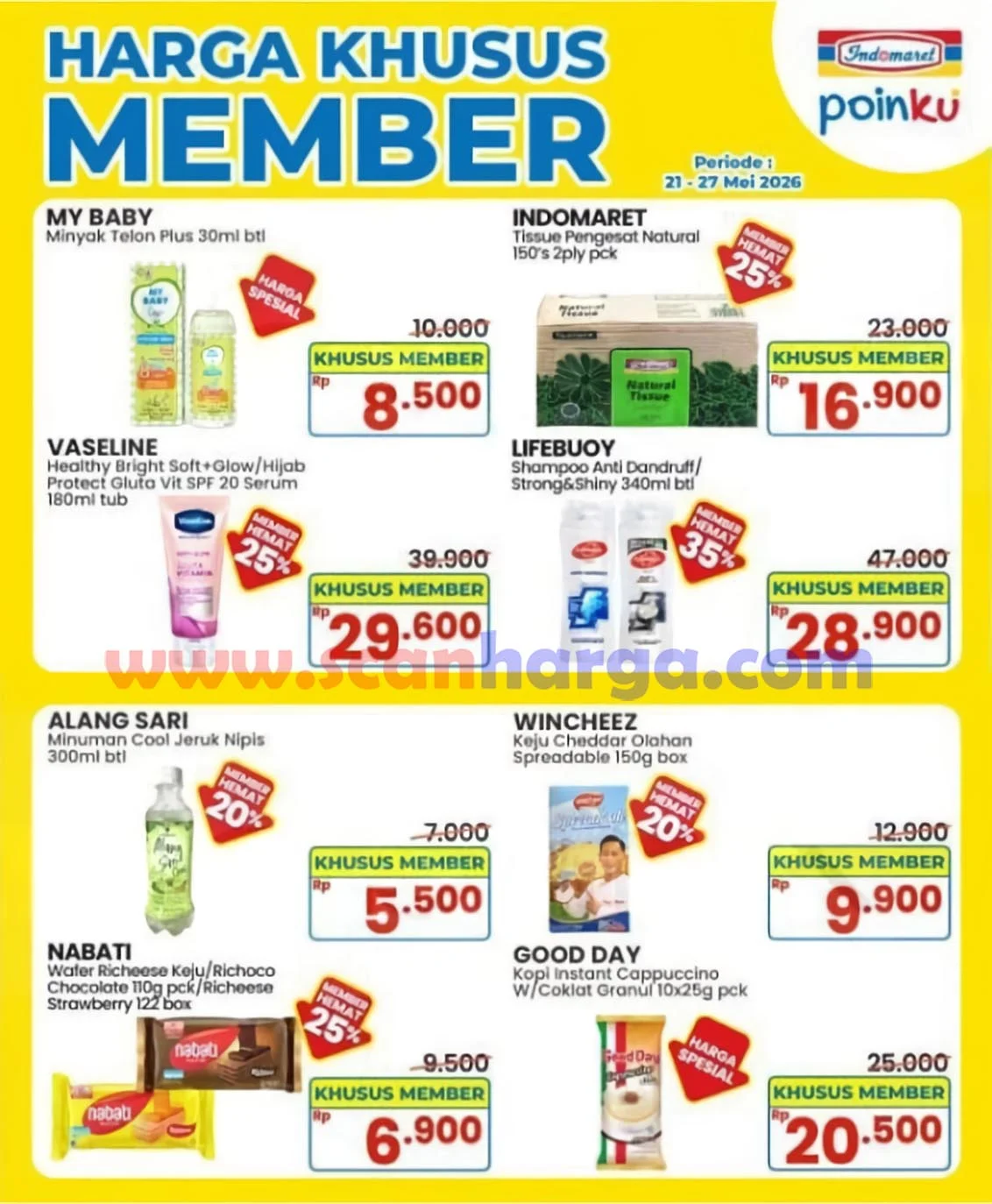 Promo Indomaret: Diskon Hingga 35% untuk Member 21-27 Mei 2026