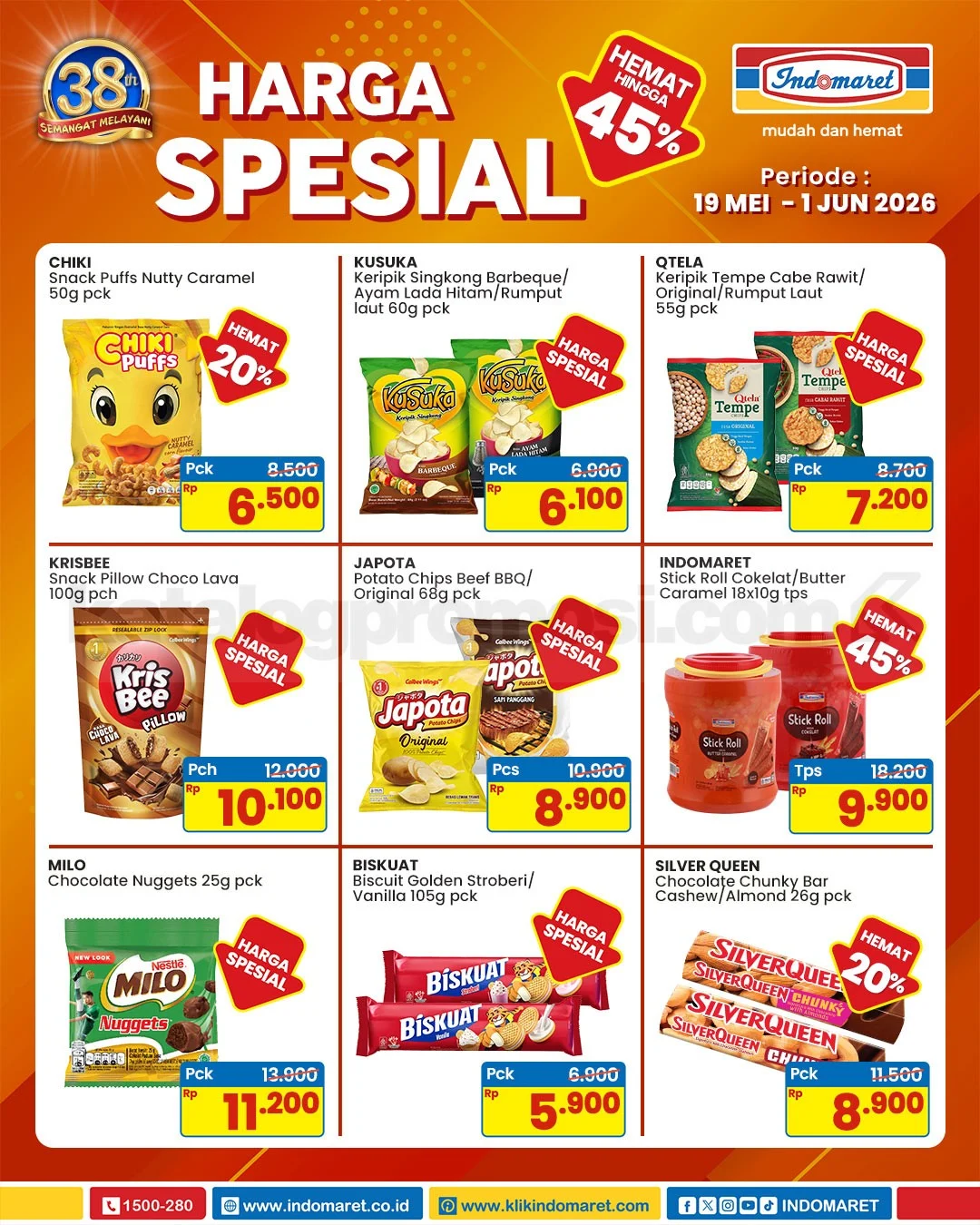 Promo Indomaret: Diskon Hingga 45% untuk Kebutuhan Anda!
