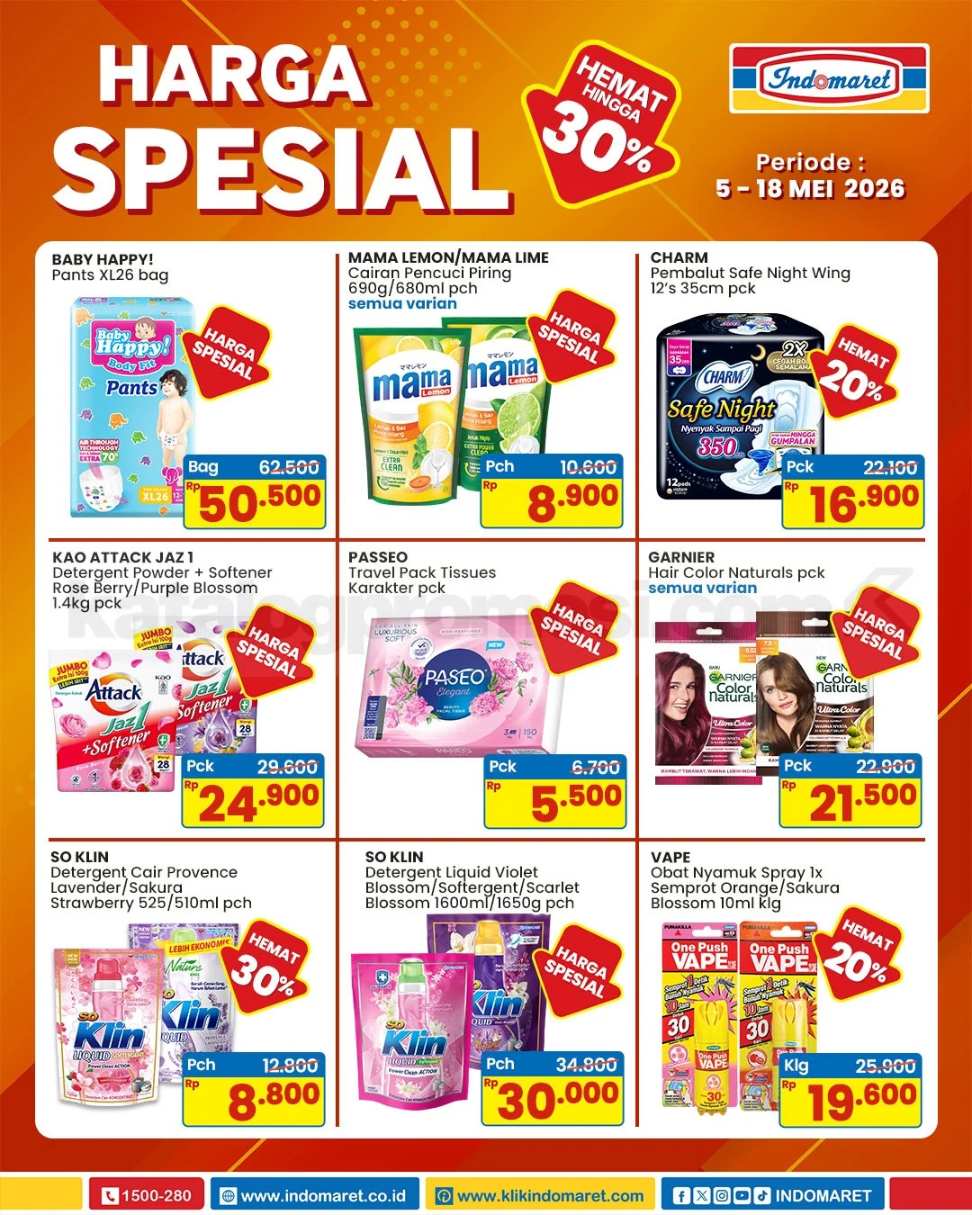 Promo Indomaret: Diskon Spesial Hingga 45% Mei 2026