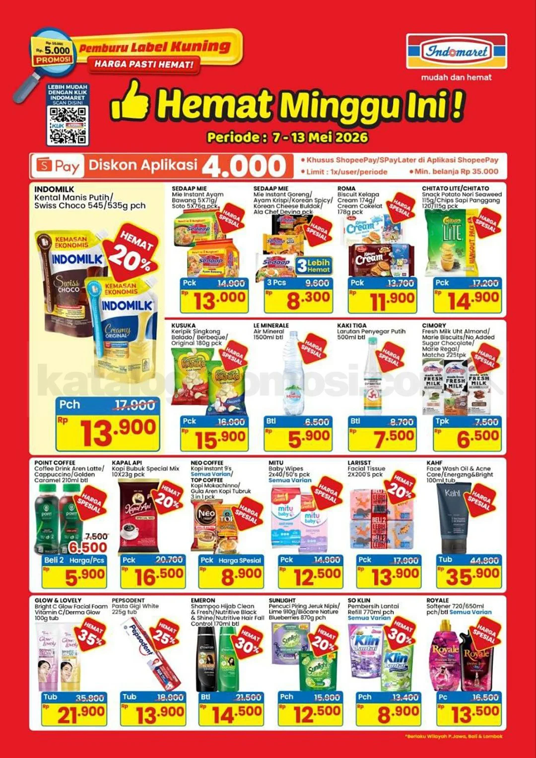 Promo Indomaret Hemat Minggu Ini: Diskon Meriah 7-13 Mei 2026!