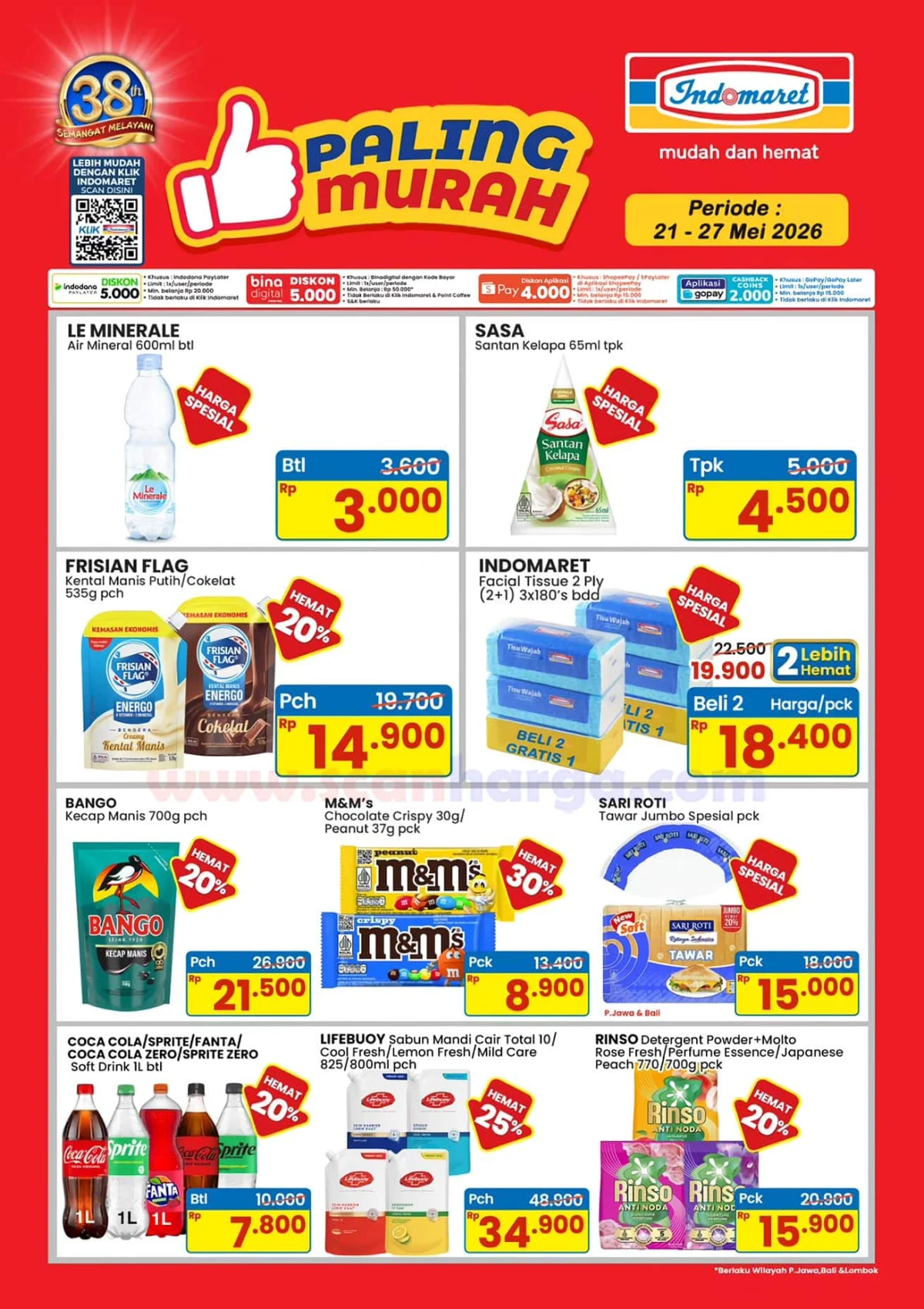 Promo Indomaret Murah 21-27 Mei 2026: Hemat Belanja Kebutuhan Mingguan