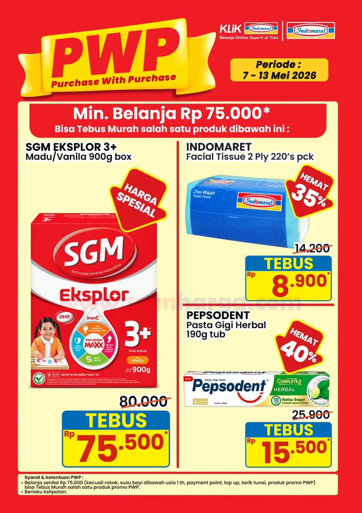 Promo Indomaret Tebus Murah: Belanja Hemat 7-13 Mei 2026