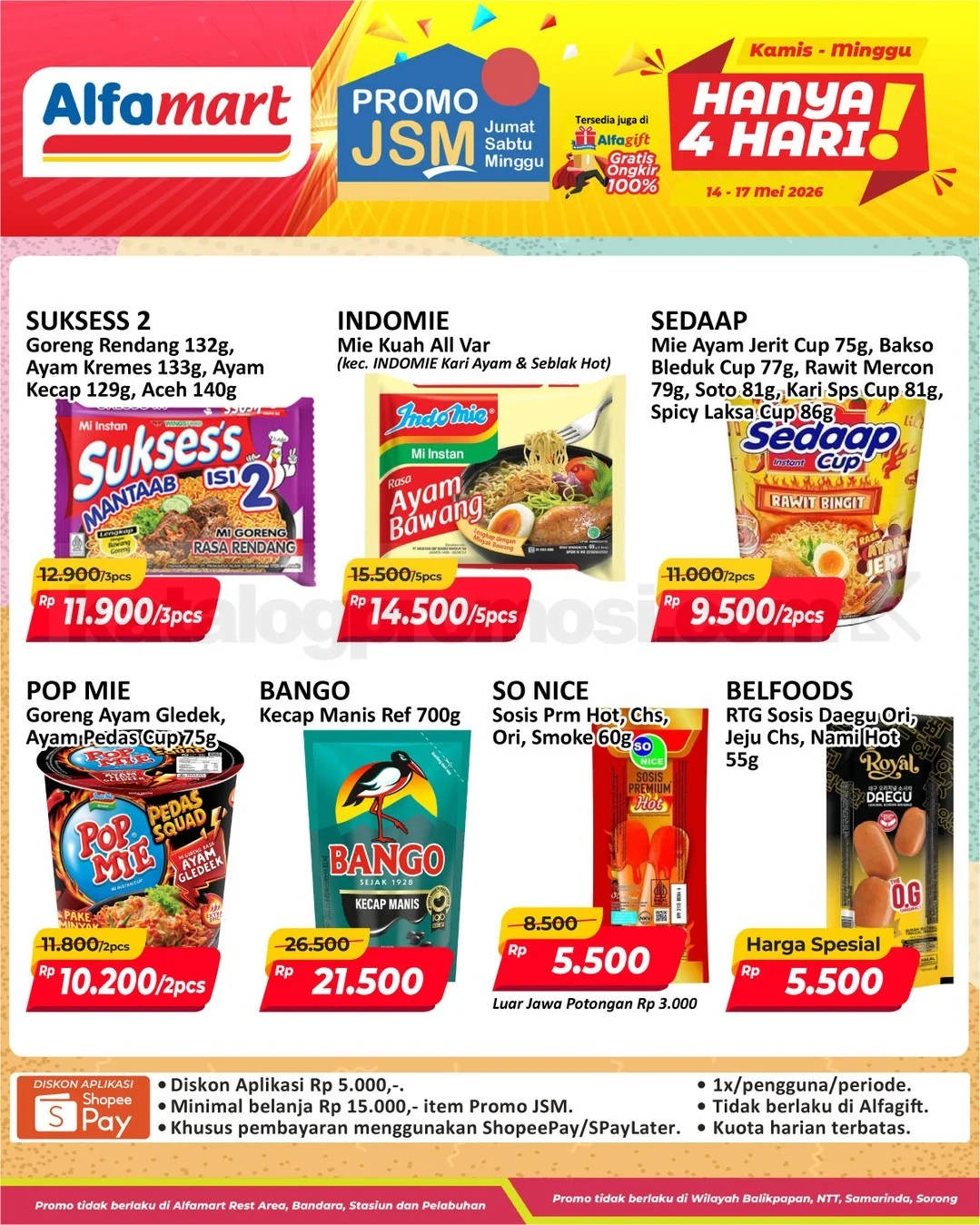 Promo JSM Alfamart: Banjir Diskon 14-17 Mei 2026!