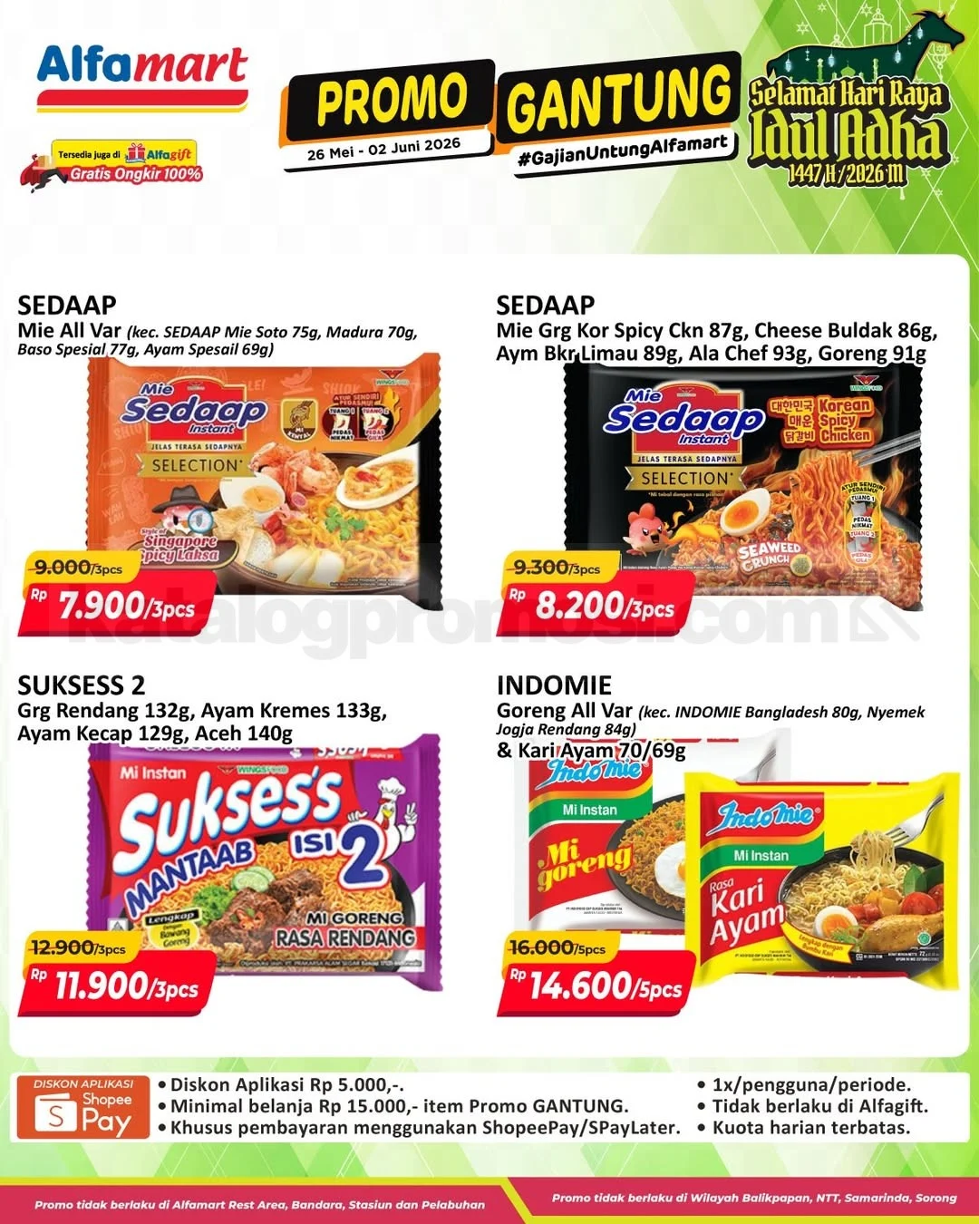 Promo JSM Alfamart: Diskon Spesial Akhir Pekan 29 Mei - 1 Juni 2026
