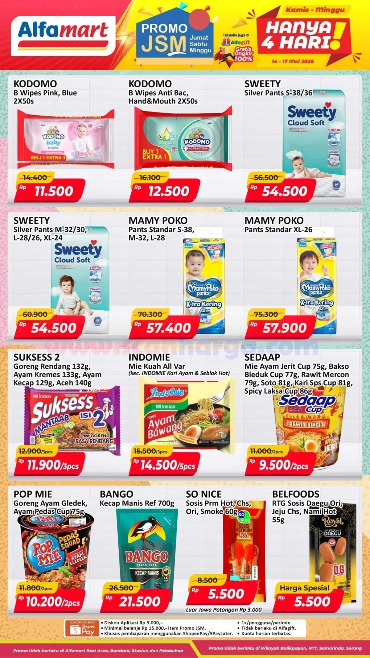 Promo JSM Alfamart: Hemat Akhir Pekan 15-17 Mei 2026