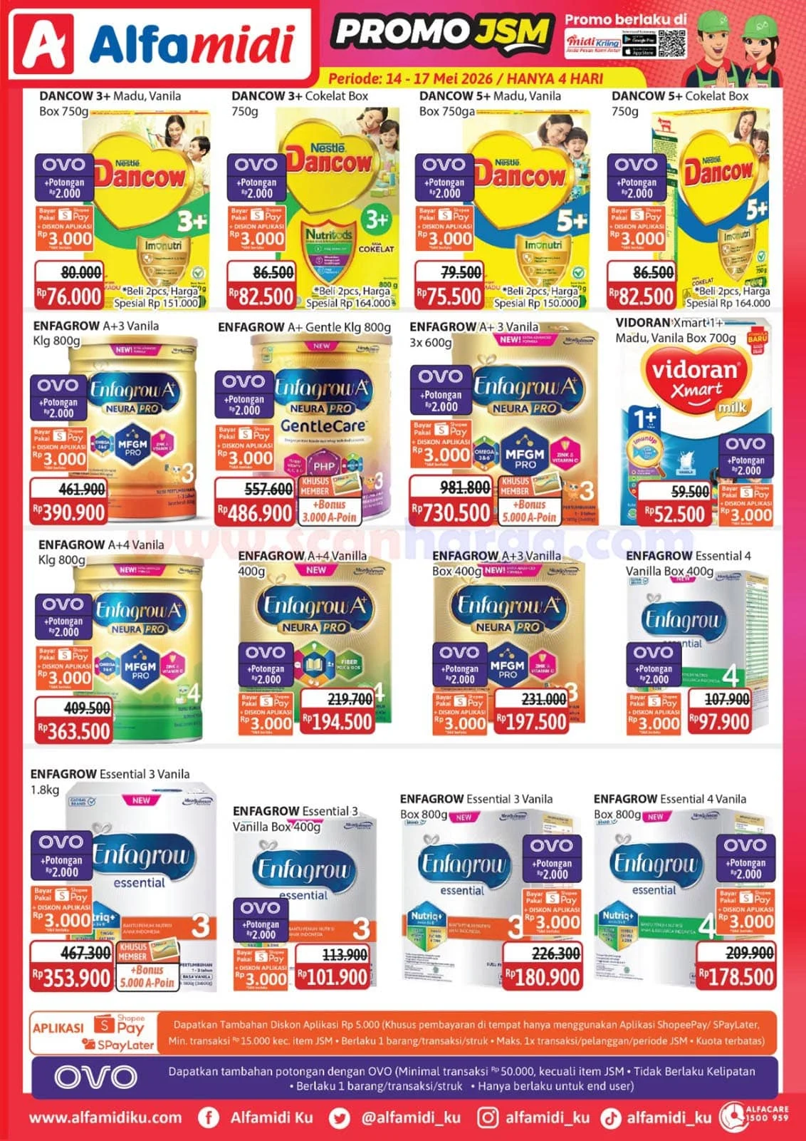 Promo JSM Alfamidi 15-17 Mei 2026: Hemat Belanja Akhir Pekan