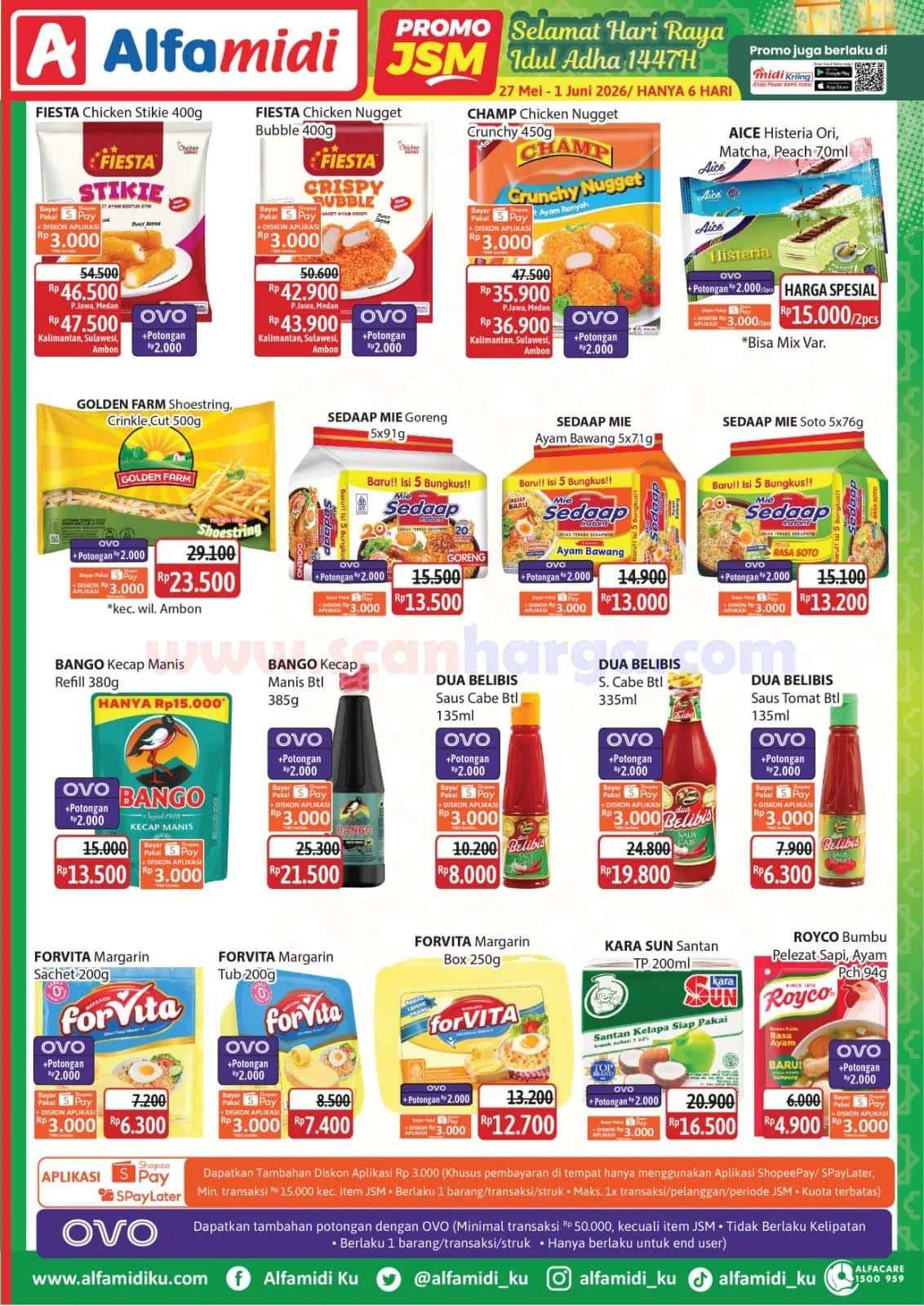Promo JSM Alfamidi: Diskon Akhir Pekan 27 Mei - 1 Juni 2026