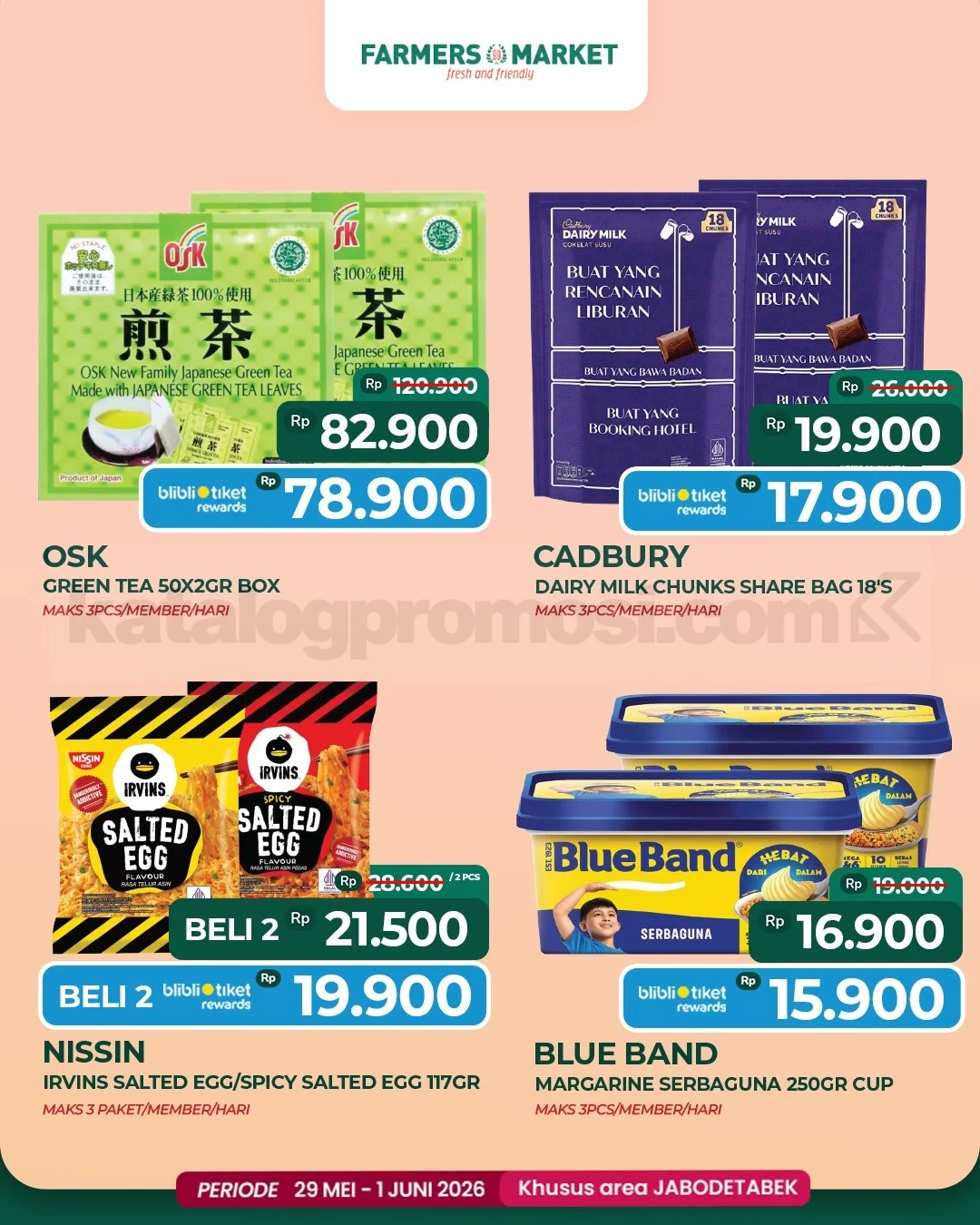 Promo JSM Farmers Market: Belanja Hemat Akhir Pekan 29 Mei - 1 Juni 2026