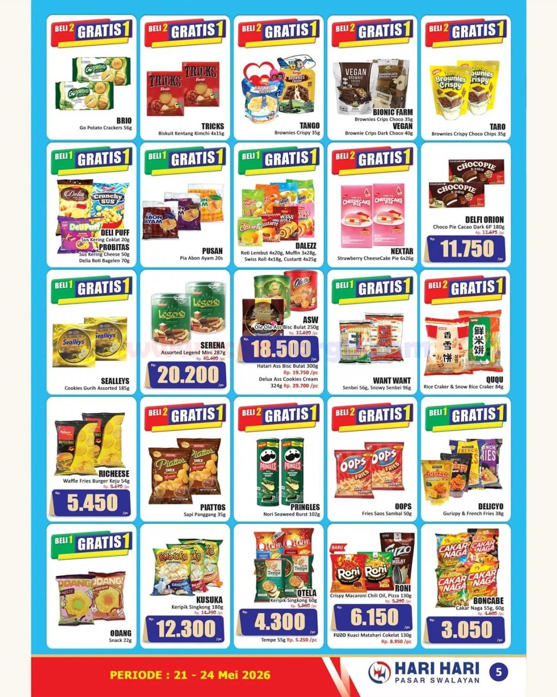 Promo JSM Hari Hari Swalayan: Belanja Hemat 21-24 Mei 2026