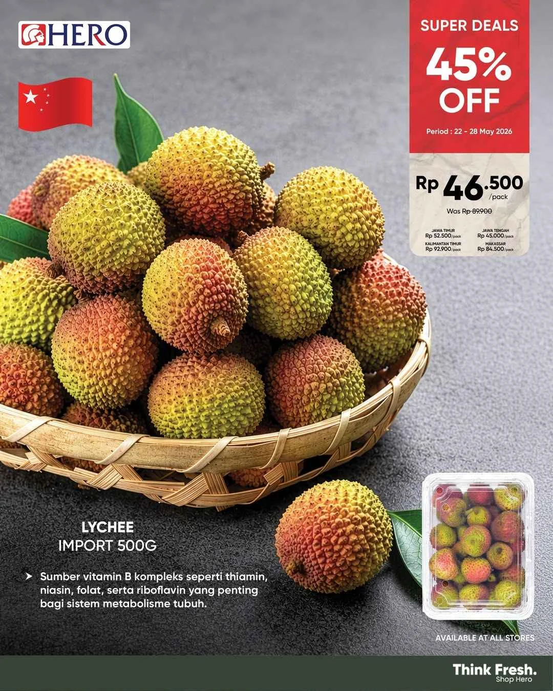 Promo JSM Hero Supermarket 22-28 Mei 2026: Hemat Akhir Pekan!