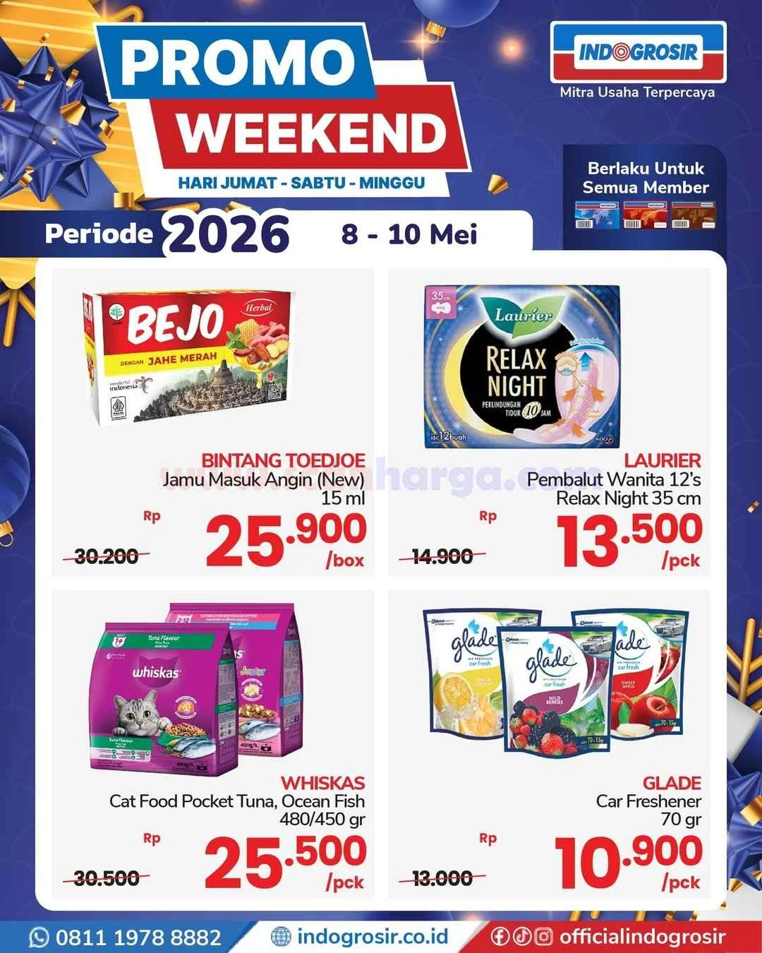 Promo JSM Indogrosir 8-10 Mei 2026: Belanja Hemat Akhir Pekan