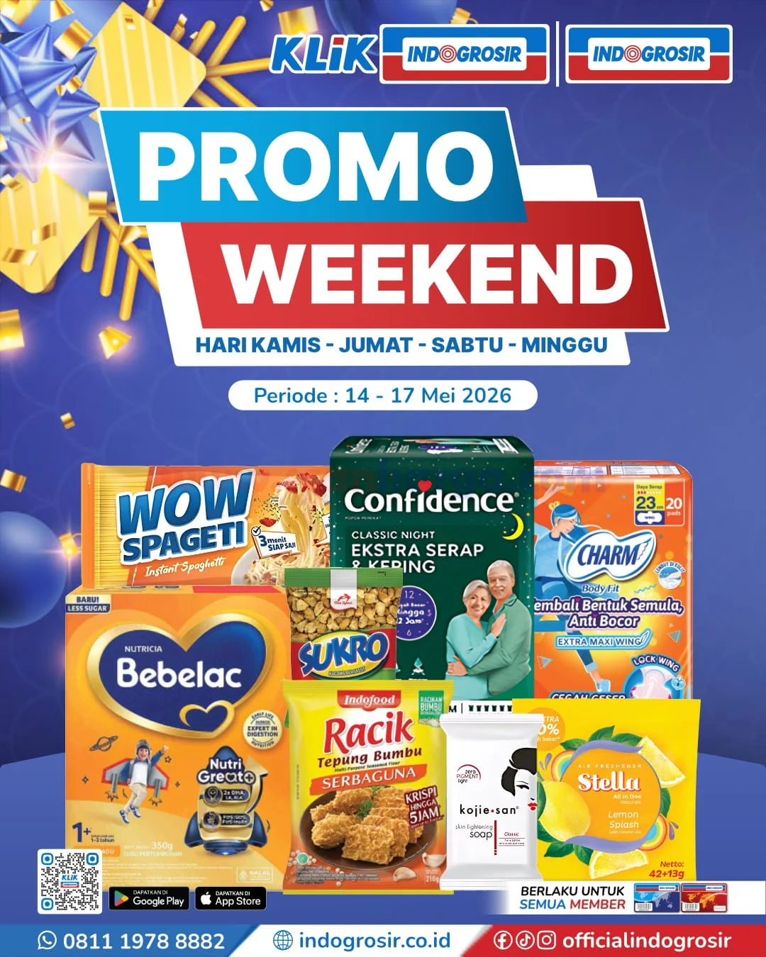 Promo JSM Indogrosir: Hemat Belanja Akhir Pekan 14-17 Mei 2026