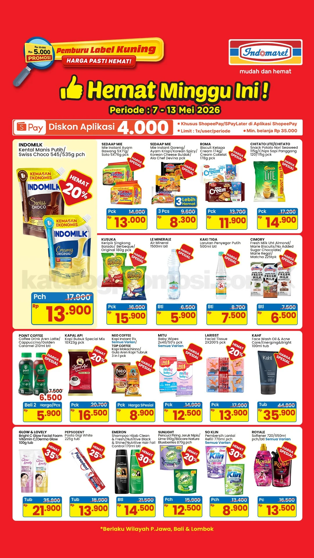 Promo JSM Indomaret 07-10 Mei 2026: Belanja Hemat Akhir Pekan!