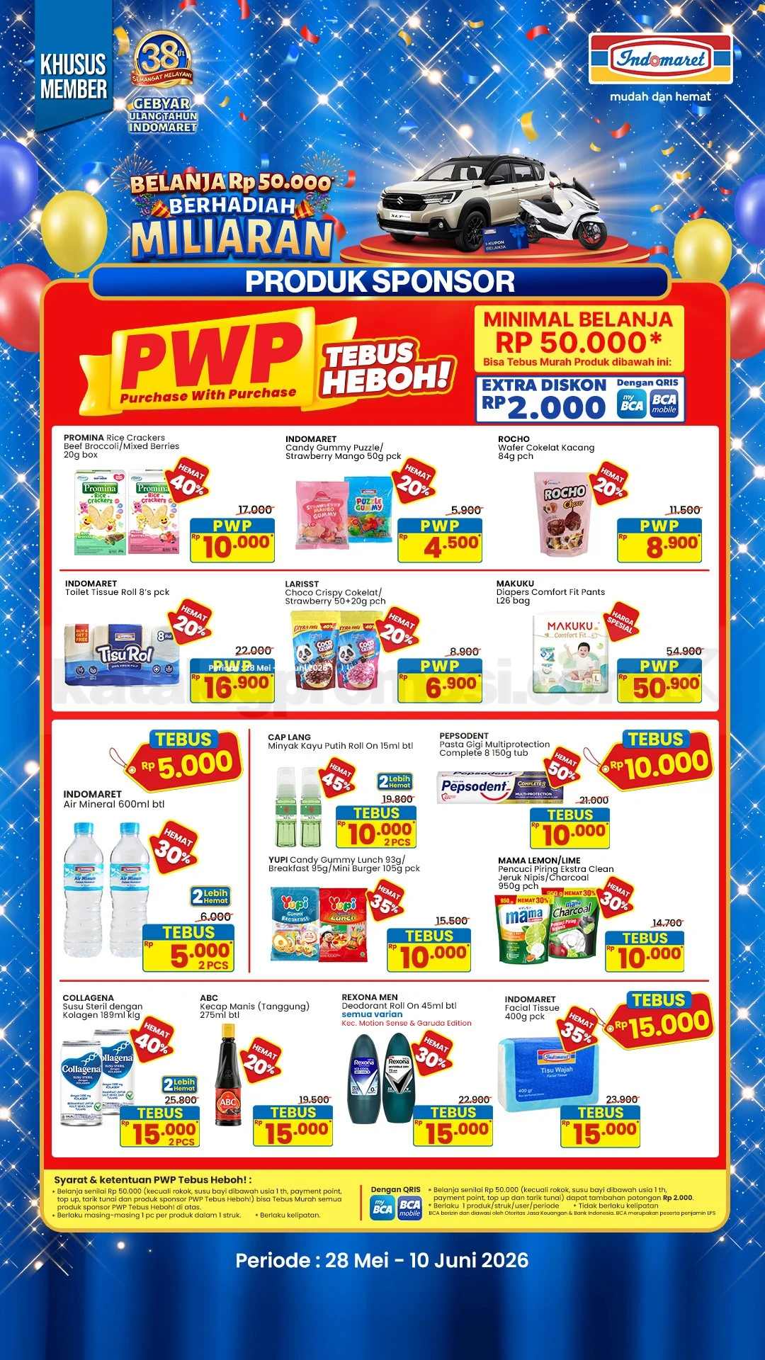 Promo JSM Indomaret 28-31 Mei 2026: Belanja Hemat Akhir Pekan